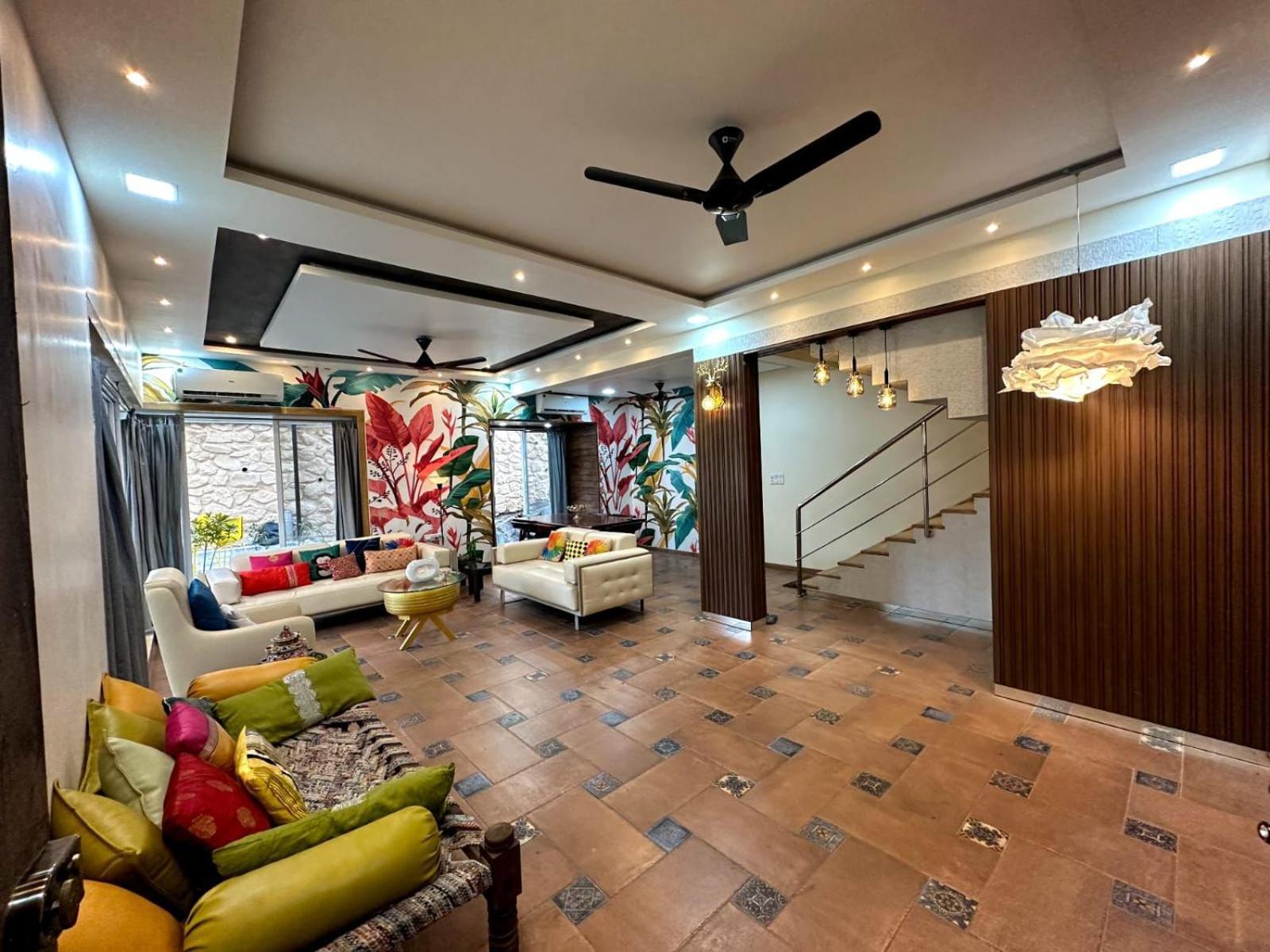 Tropical Villa II 4 Bhk II Lonavala II 1 Mountain View II 2 Private Pool II 3 Big Terrace Экстерьер фото